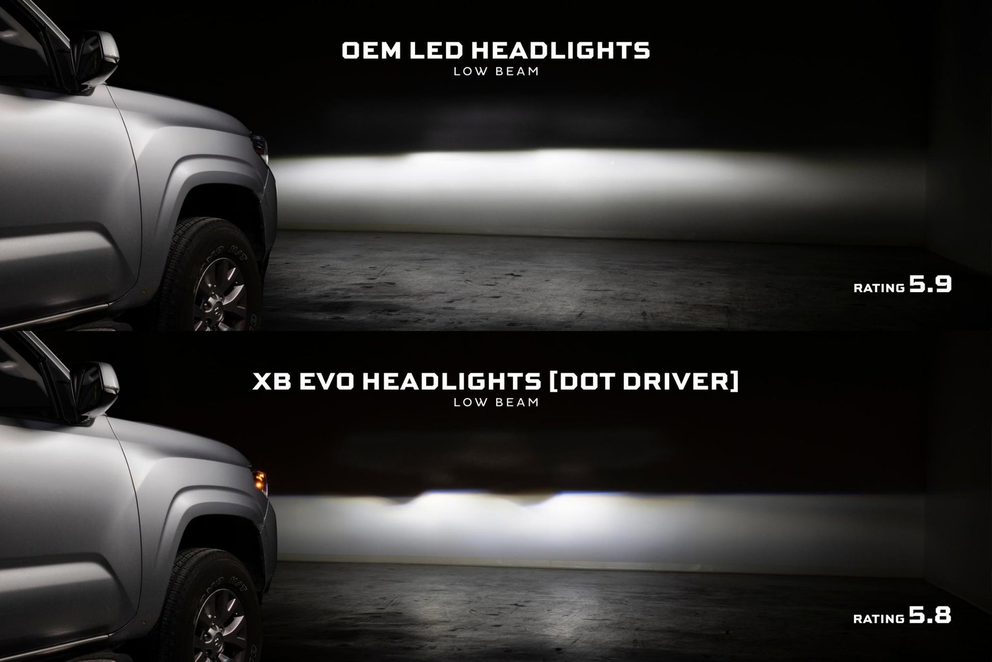 Morimoto XB Evo Headlights: Toyota Tacoma (16 - 23 / Set) - Headlights - Morimoto XB LED Headlights
