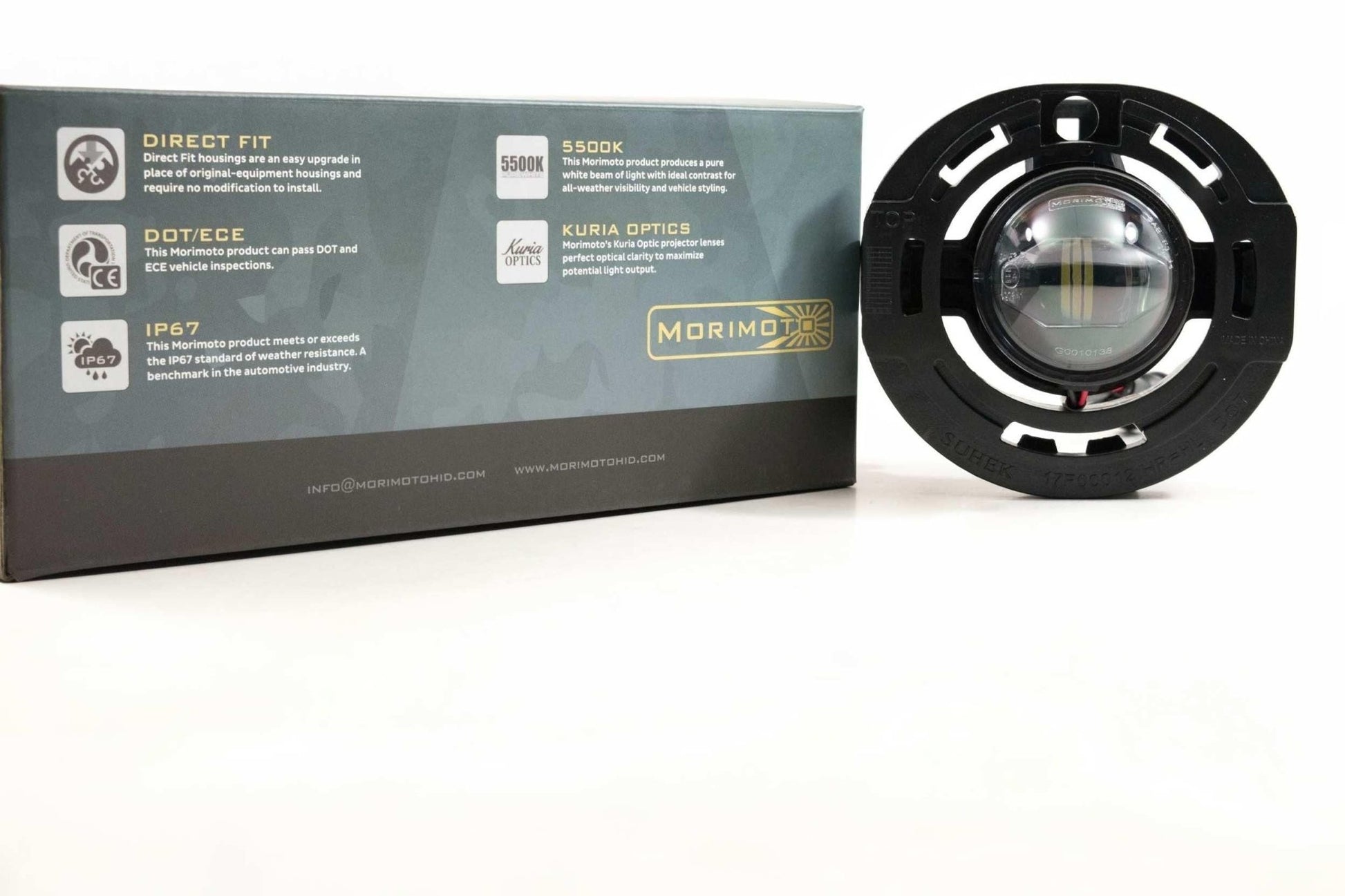 Morimoto XB LED Fogs: Type Mopar Projector (Pair) - Fog Lights - Morimoto