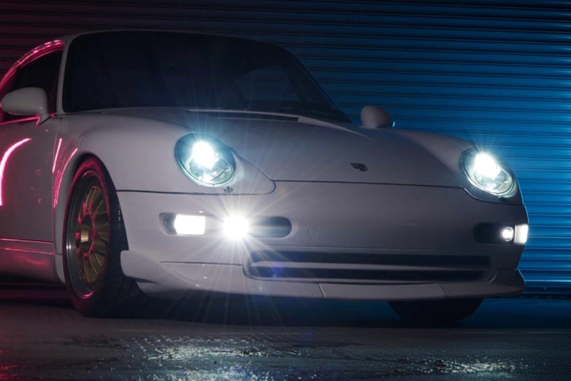Morimoto XB LED Fogs: Type Porsche 993 (Paintable) - Fog Lights - Morimoto