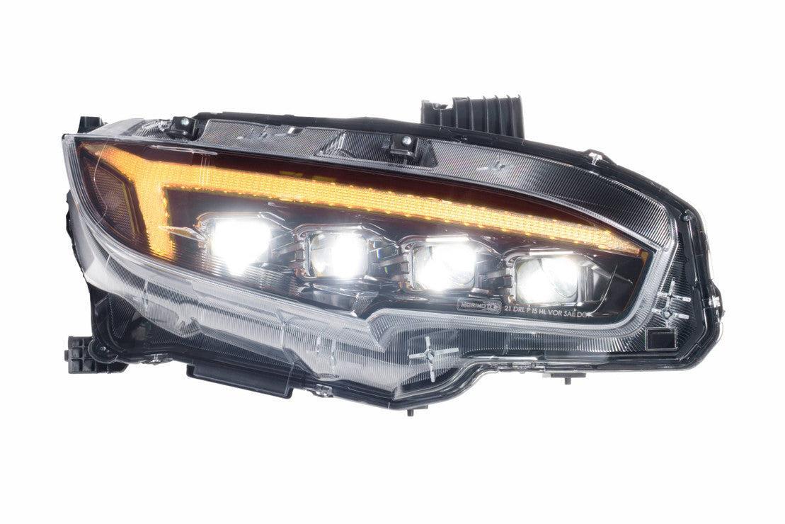 Morimoto XB LED Headlights: Honda Civic (16 - 21)(Gen II / Pair) - Headlights - Morimoto XB LED Headlights