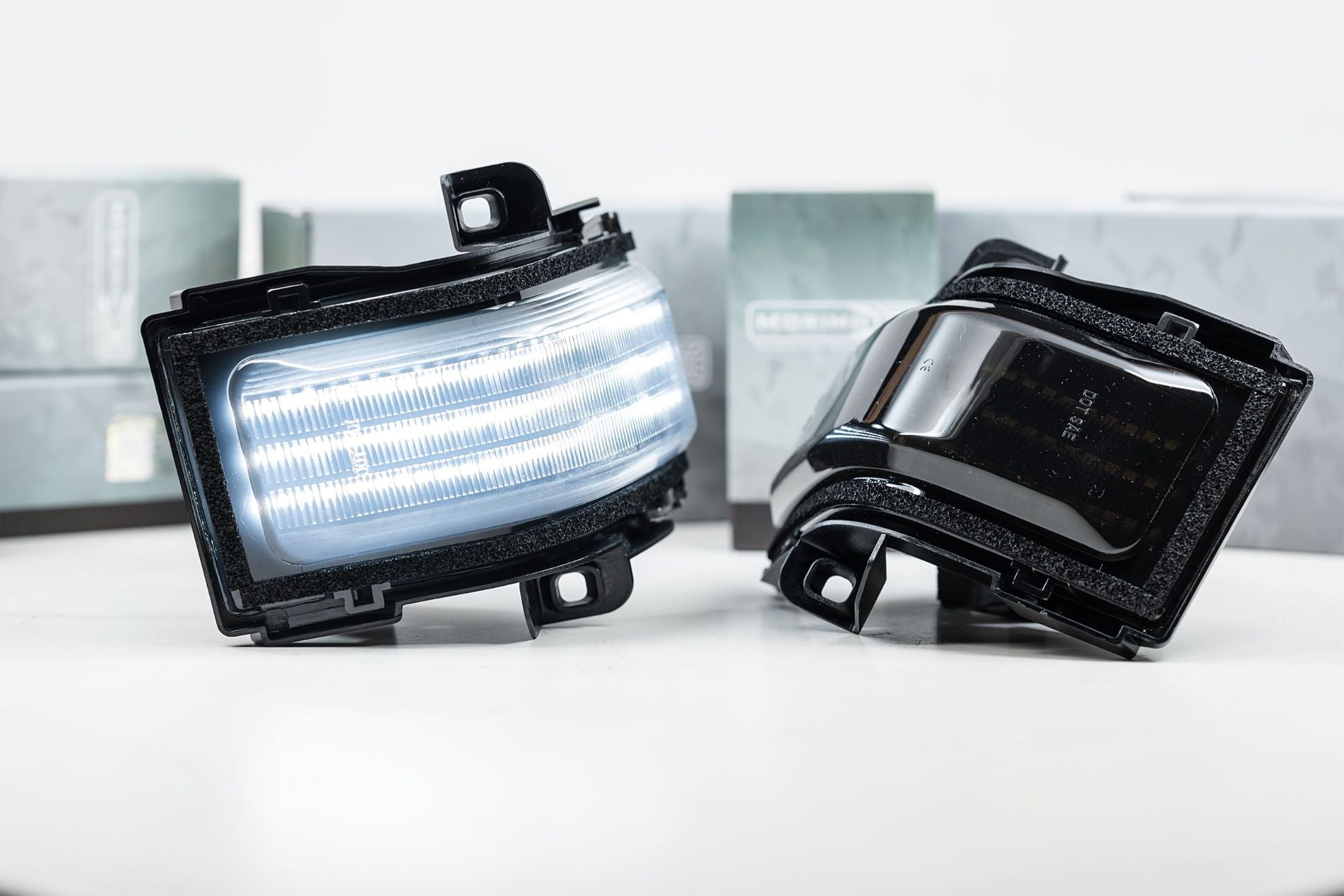 Morimoto XB LED Mirror Lights: Ford Super Duty (17 - 22 / Pair) - Sidemarker DRL & Signals - Morimoto