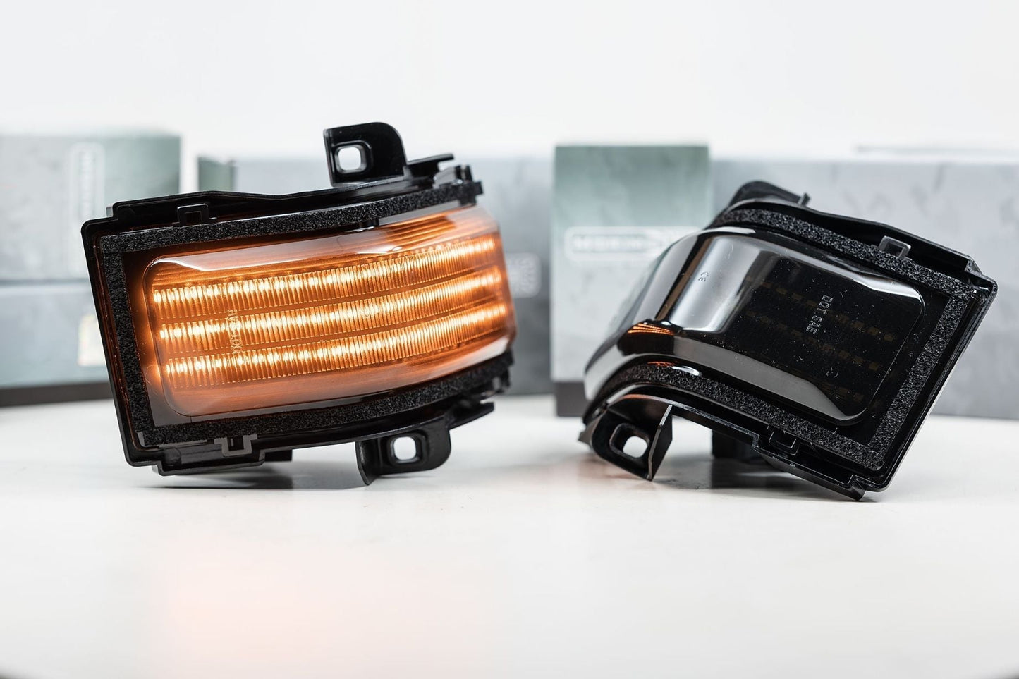 Morimoto XB LED Mirror Lights: Ford Super Duty (17 - 22 / Pair) - Sidemarker DRL & Signals - Morimoto