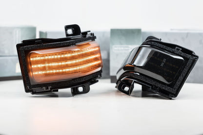 Morimoto XB LED Mirror Lights: Ford Super Duty (17 - 22 / Pair) - Sidemarker DRL & Signals - Morimoto