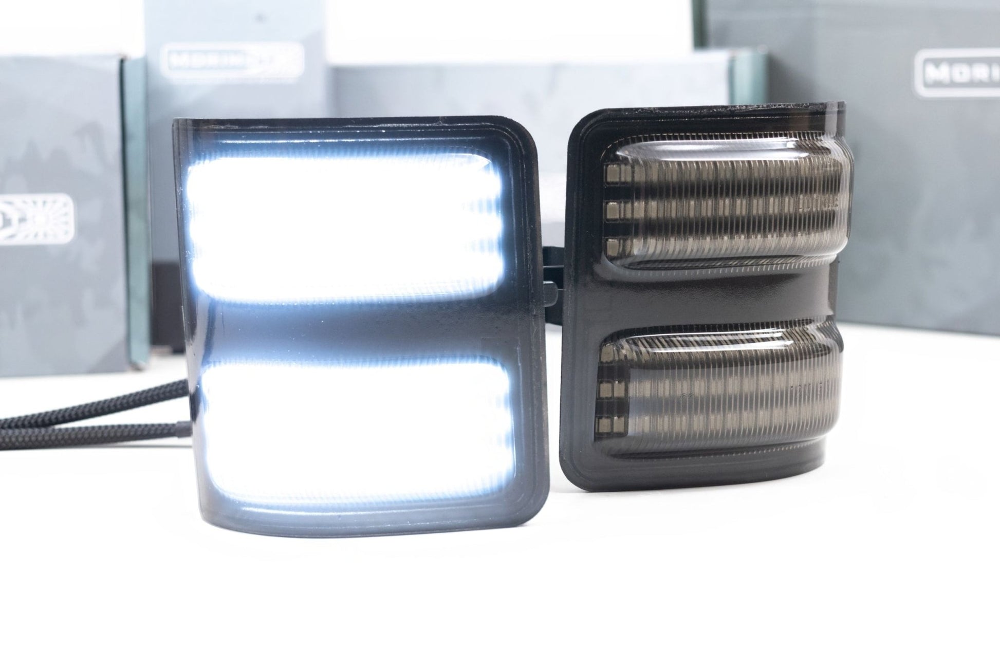 Morimoto XB LED Side Mirror Lights: Ford Super Duty (11 - 16 / Pair) - Sidemarker DRL & Signals - Morimoto