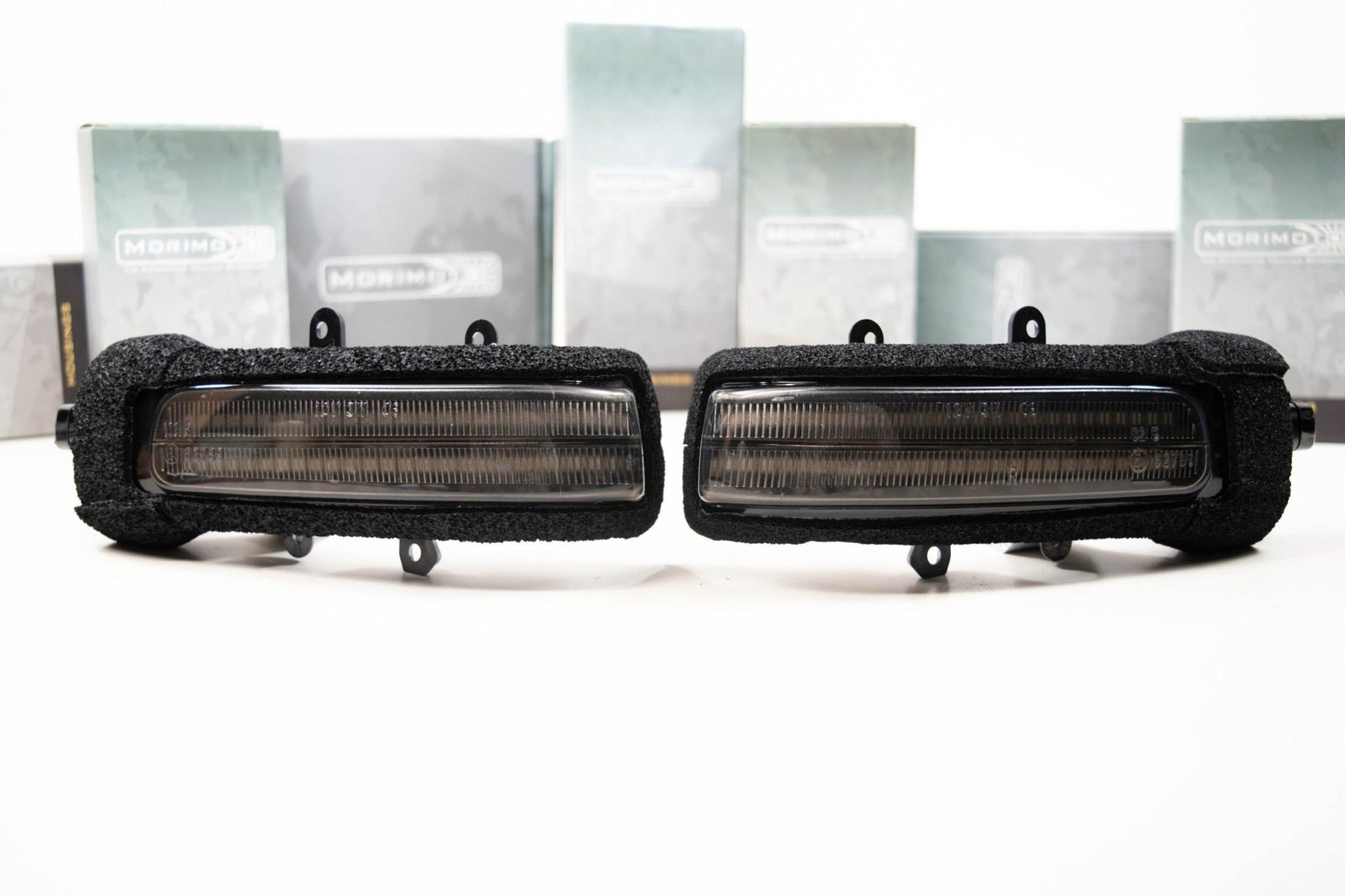 Morimoto XB LED Side Mirror Lights: Toyota Tacoma 12 - 15/ 4Runner 10 - 13( Pair) - Sidemarker DRL & Signals - Morimoto