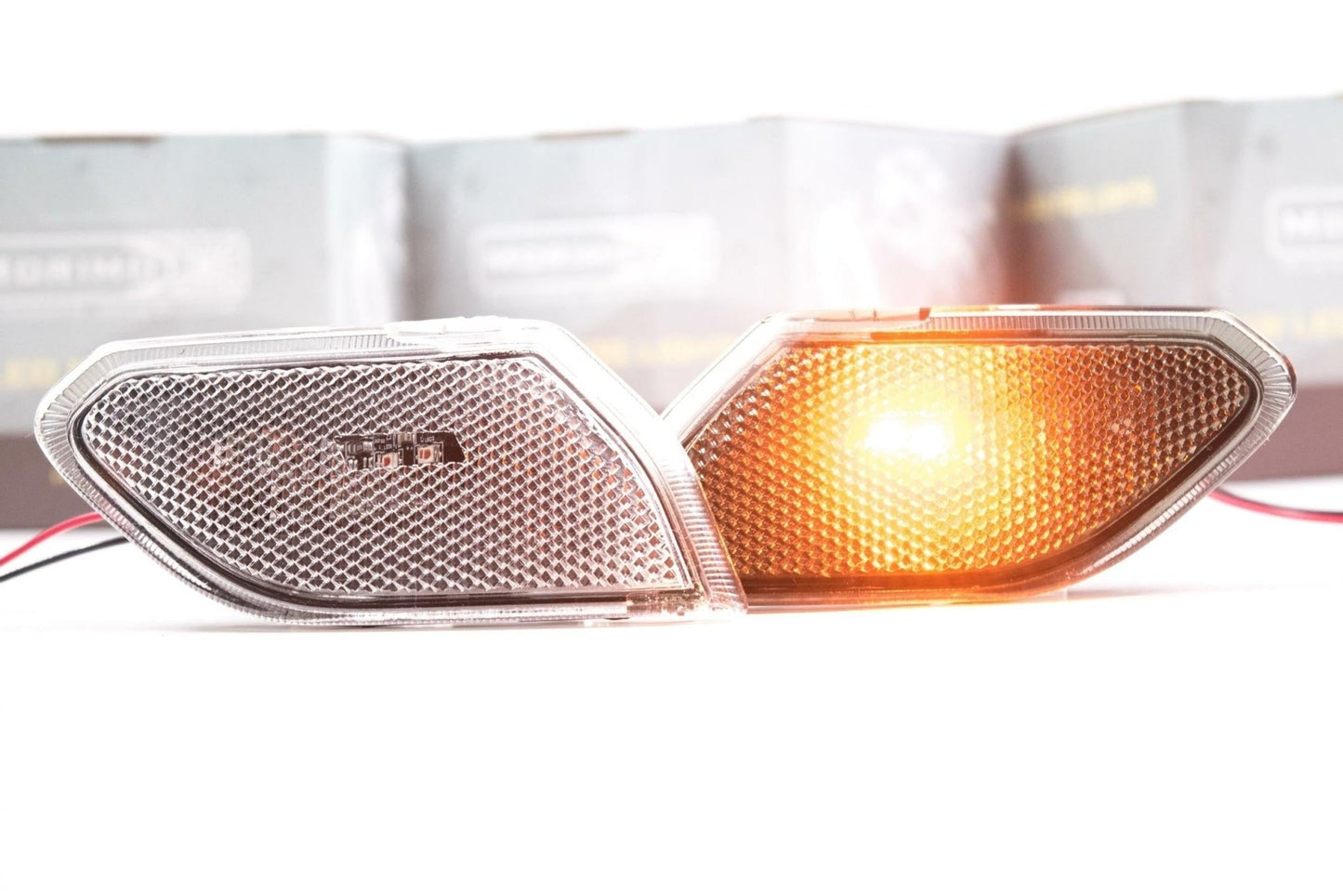 Morimoto XB LED Sidemakers: Jeep Wrangler JL (18+) (Pair / Smoked) - Sidemarker DRL & Signals - Morimoto