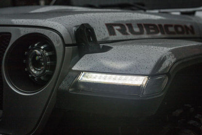 Morimoto XB LED Sidemakers: Jeep Wrangler JL (18+) (Pair / Smoked) - Sidemarker DRL & Signals - Morimoto