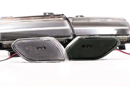 Morimoto XB LED Sidemakers: Jeep Wrangler JL (18+) (Pair / Smoked) - Sidemarker DRL & Signals - Morimoto