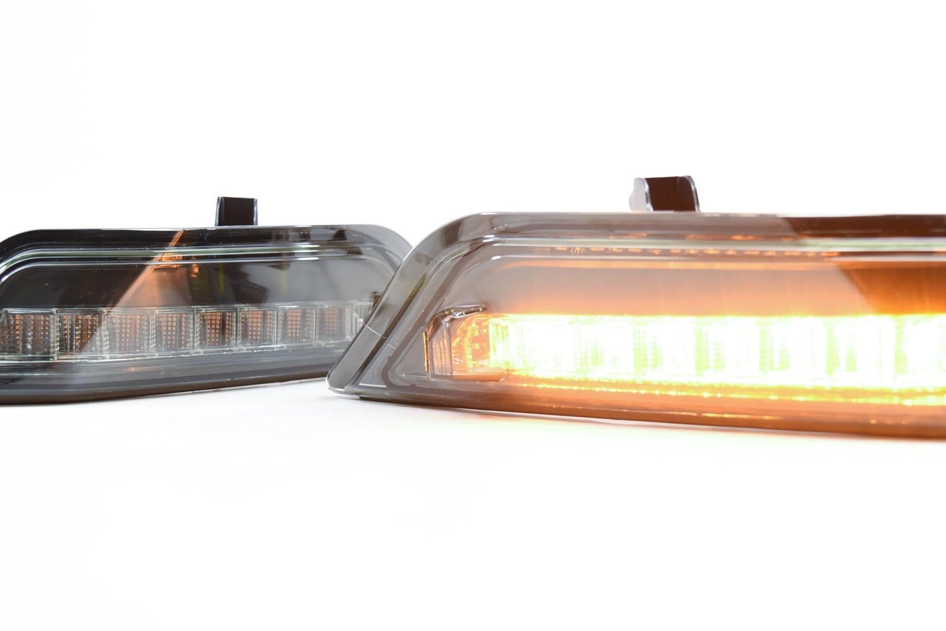 Morimoto XB LED Turns: Ford Mustang (15 - 17) (Pair / Smoked) - Sidemarker DRL & Signals - Morimoto