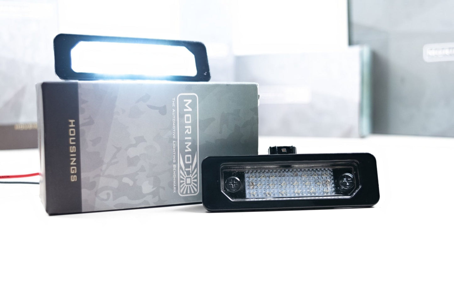 Morimoto XB License Plate Lights: Ford Mustang (10 - 14 / Pair) - License Plate - Morimoto