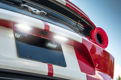 Morimoto XB License Plate Lights: Ford Mustang (15 - 20 / Pair) - License Plate - Morimoto