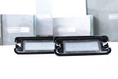 Morimoto XB License Plate Lights: Ford Mustang (15 - 20 / Pair) - License Plate - Morimoto