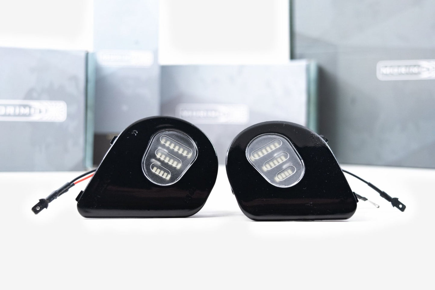 Morimoto XB Mirror Puddle Lights: Dodge Ram (10 - 19 / Pair) - Sidemarker DRL & Signals - Morimoto