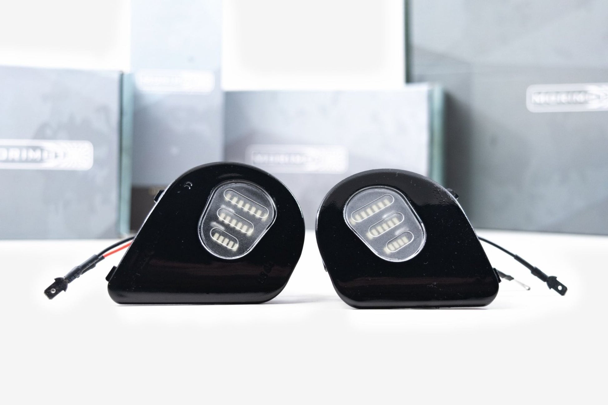 Morimoto XB Mirror Puddle Lights: Dodge Ram (10 - 19 / Pair) - Sidemarker DRL & Signals - Morimoto