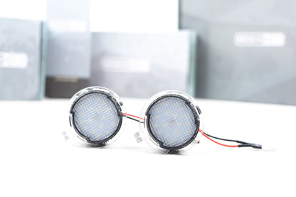 Morimoto XB Mirror Puddle Lights: Ford Trucks - Sidemarker DRL & Signals - Morimoto