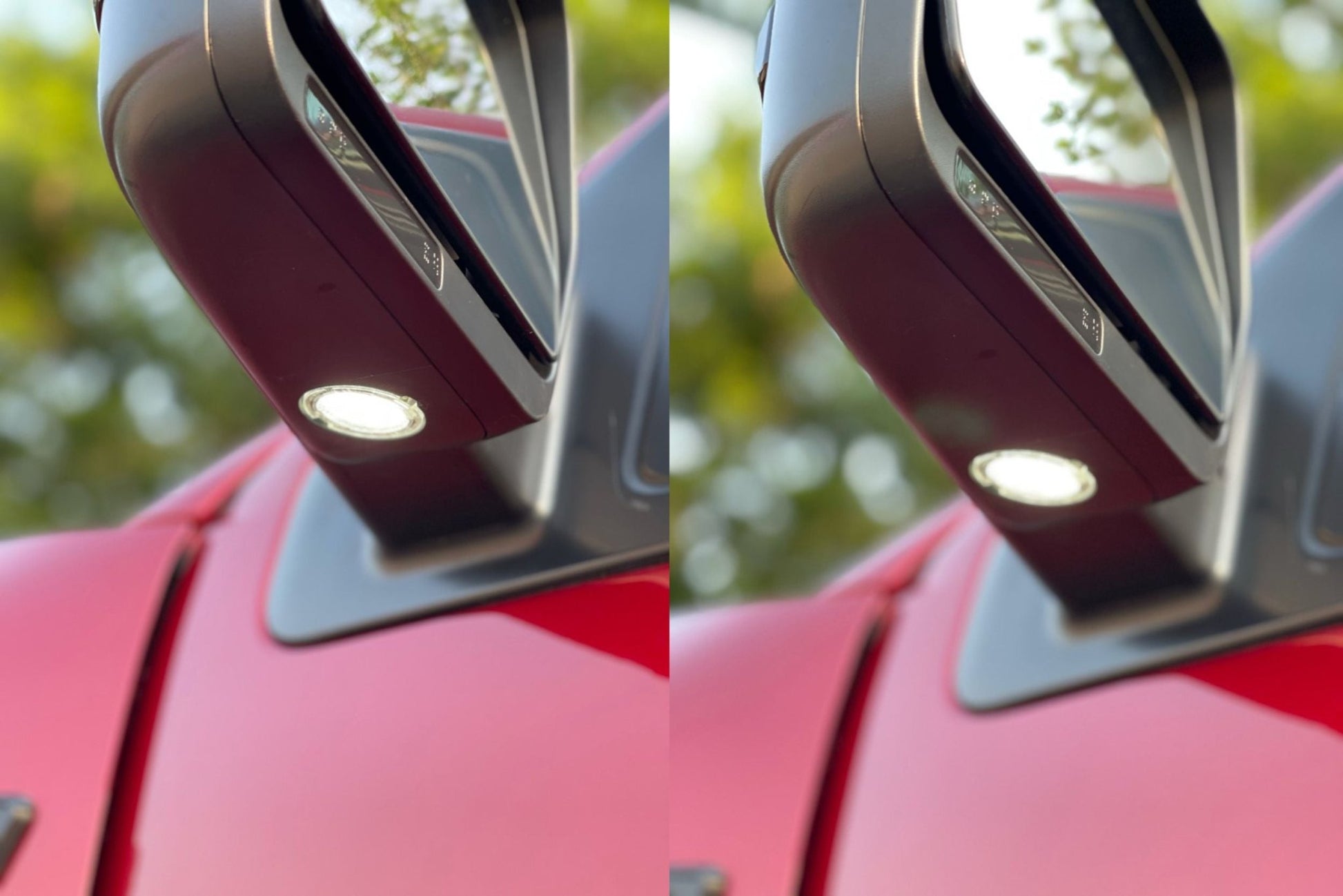 Morimoto XB Mirror Puddle Lights: Ford Trucks - Sidemarker DRL & Signals - Morimoto