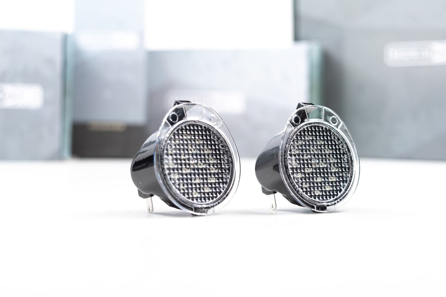 Morimoto XB Mirror Puddle Lights: Toyota Tundra (07 - 21 / Pair) - Sidemarker DRL & Signals - Morimoto