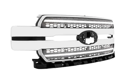 Morimoto XBG LED Grille: Ford F150 (18 - 20) (Chrome Finish / White DRL) - Grilles - Morimoto XB LED Headlights