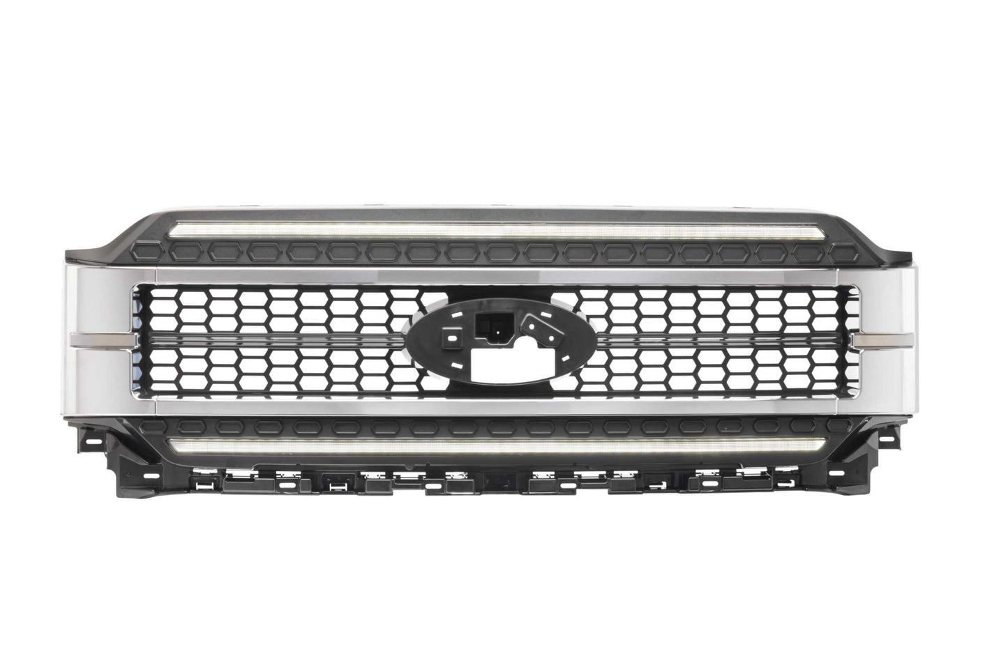 Morimoto XBG LED Grille: Ford F150 (2021 - 2023) (Chrome Finish / White DRL) - Grilles - Morimoto XB LED Headlights