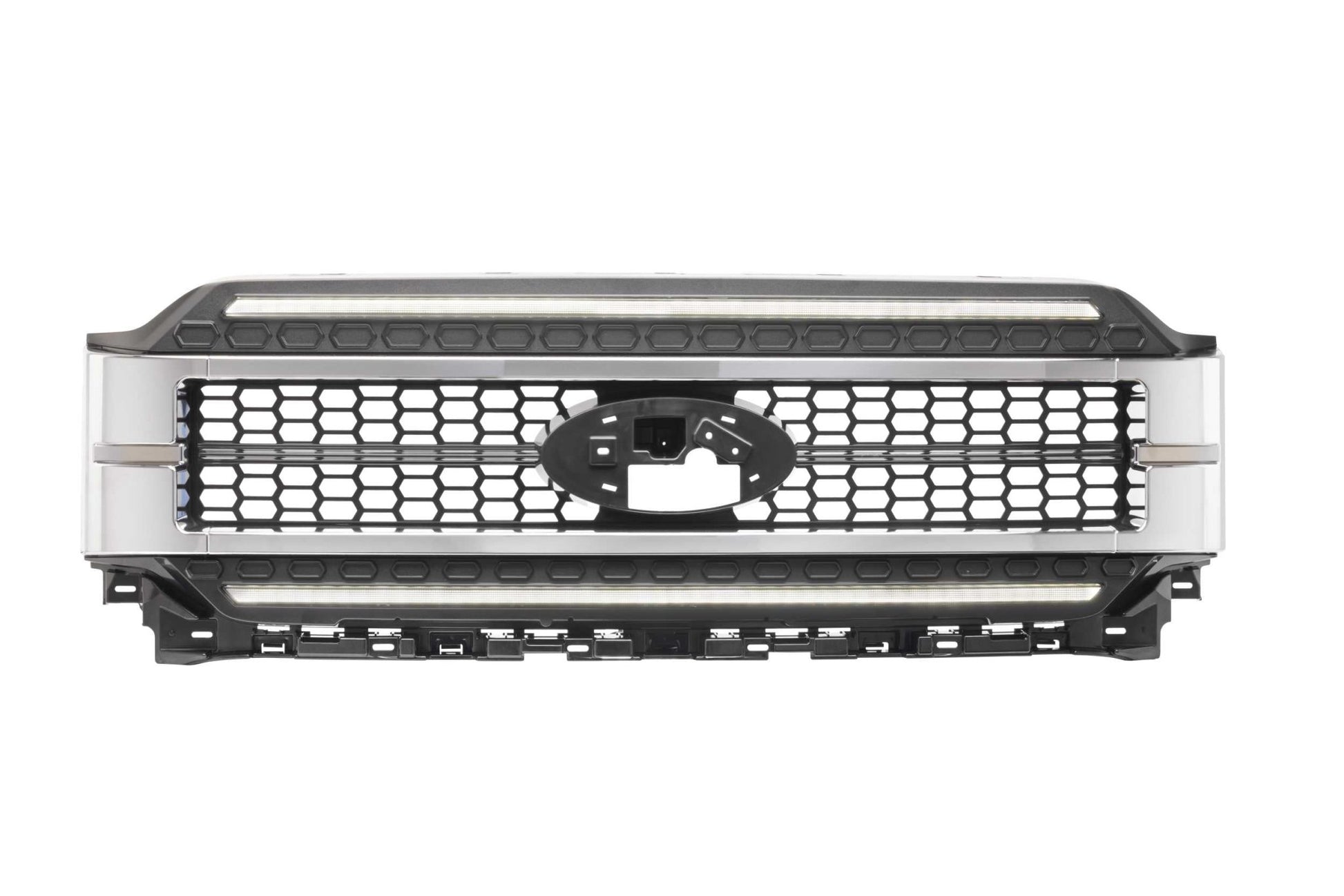 Morimoto XBG LED Grille: Ford F150 (2021 - 2023) (Chrome Finish / White DRL) - Grilles - Morimoto XB LED Headlights