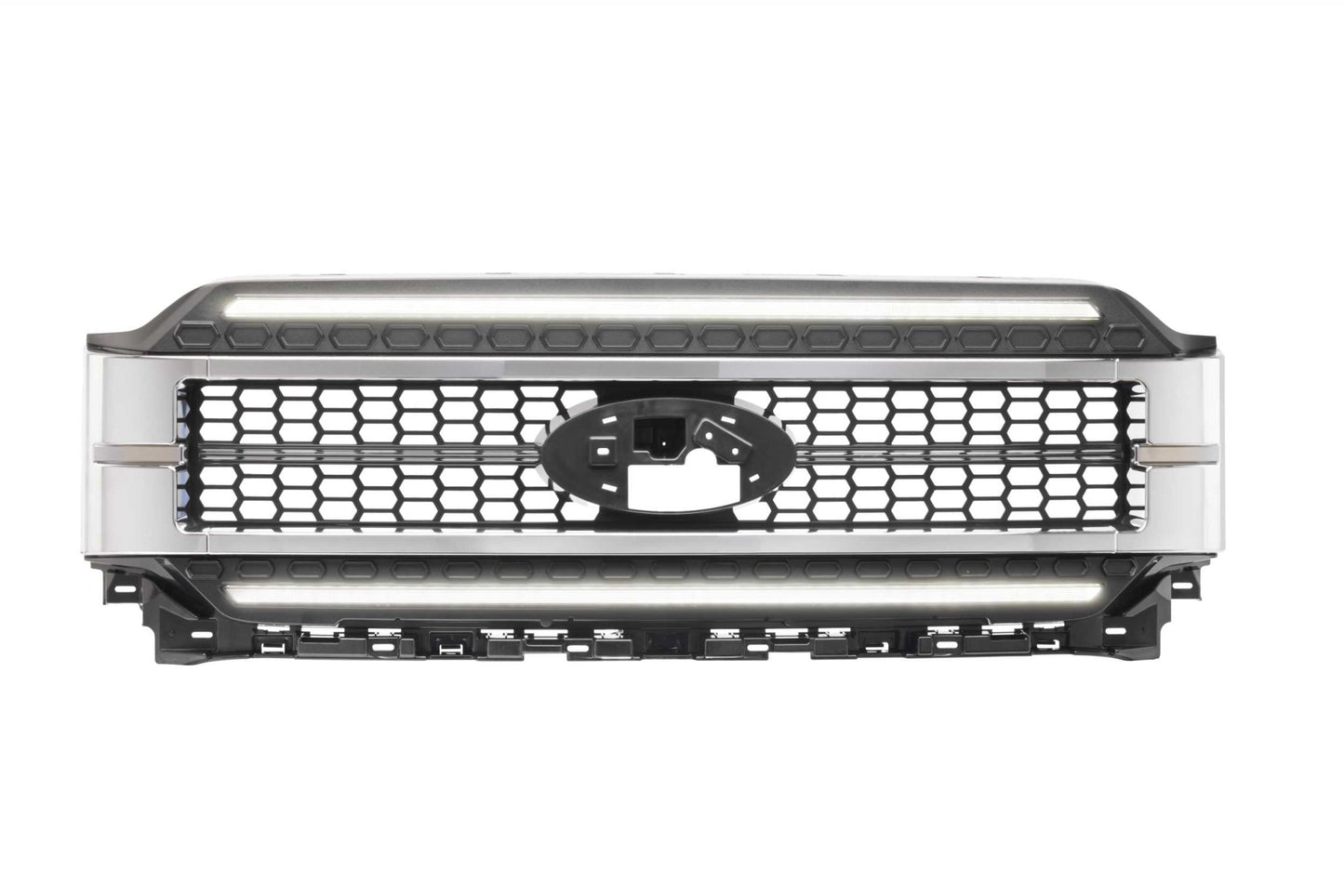 Morimoto XBG LED Grille: Ford F150 (2021 - 2023) (Chrome Finish / White DRL) - Grilles - Morimoto XB LED Headlights