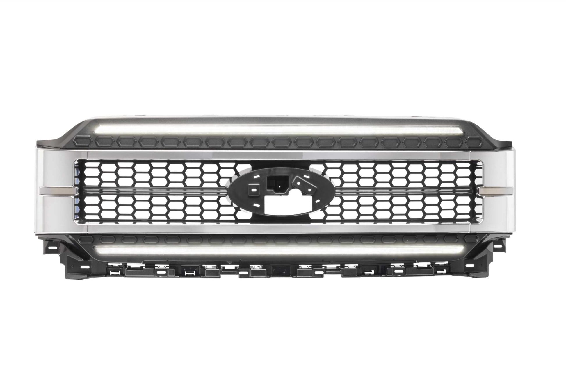 Morimoto XBG LED Grille: Ford F150 (2021 - 2023) (Chrome Finish / White DRL) - Grilles - Morimoto XB LED Headlights