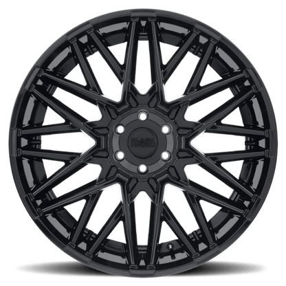 Black Rhino MOROCCO Gloss Black 20x9 +40 6x139.7mm 112.1mm