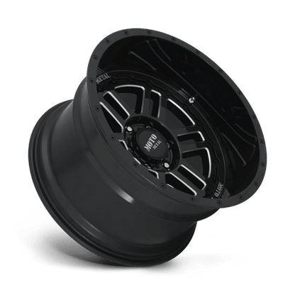 Moto Metal MO800 DEEP SIX Gloss Black Milled 20x10 - 18 5x127mm 71.5mm - Wheels - Moto Metal