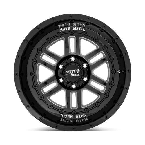 Moto Metal MO800 DEEP SIX Gloss Black Milled 20x10 - 18 5x127mm 71.5mm - Wheels - Moto Metal