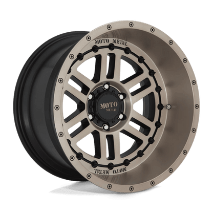 Moto Metal MO800 DEEP SIX Satin Black W/ Bronze Tint 20x12 - 44 8x170mm 125.1mm - Wheels - Moto Metal