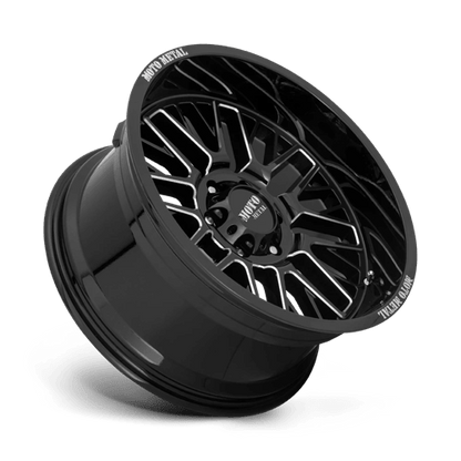 Moto Metal MO802 WARLOCK Gloss Black Milled 20x10 - 18 6x135mm 87.1mm - Wheels - Moto Metal
