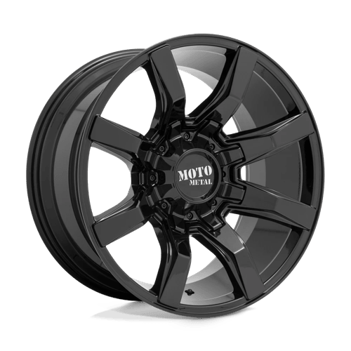 Moto Metal MO804 SPIDER Gloss Black 20x9 +18 6x120|6x139.7mm 78.1mm - Wheels - Moto Metal