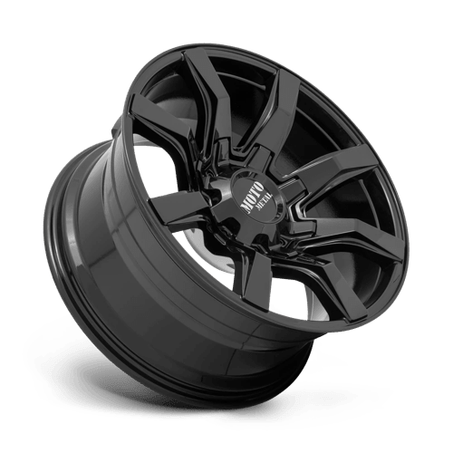 Moto Metal MO804 SPIDER Gloss Black 20x9 +18 6x135|6x139.7mm 106.1mm - Wheels - Moto Metal