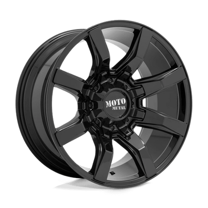 Moto Metal MO804 SPIDER Gloss Black 22x10 - 18 8x165.1mm 125.1mm - Wheels - Moto Metal