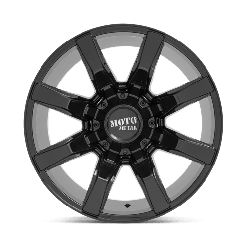 Moto Metal MO804 SPIDER Gloss Black 22x10 - 18 8x165.1mm 125.1mm - Wheels - Moto Metal