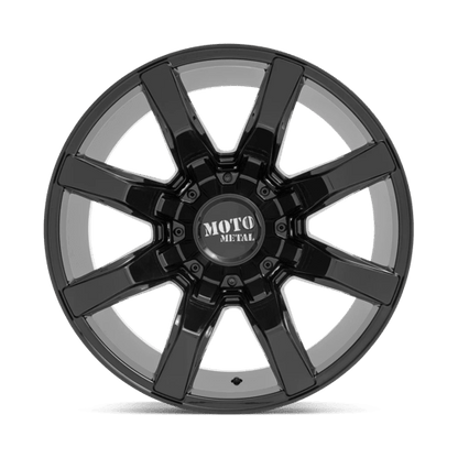 Moto Metal MO804 SPIDER Gloss Black 22x10 - 18 8x165.1mm 125.1mm - Wheels - Moto Metal