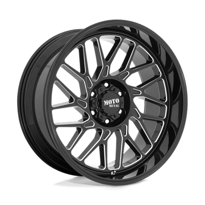 Moto Metal MO805 Gloss Black Milled 22x10 - 18 6x135mm 87.1mm - Wheels - Moto Metal