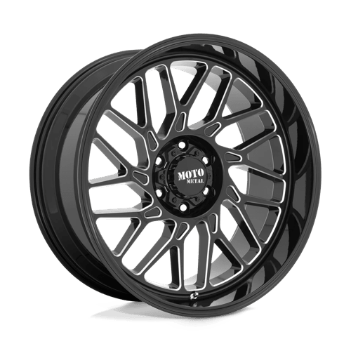 Moto Metal MO805 Gloss Black Milled 22x10 - 18 6x139.7mm 106.1mm - Wheels - Moto Metal