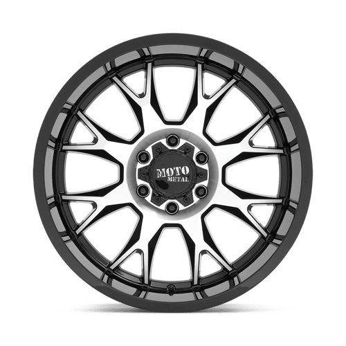 Moto Metal MO806 Gloss Black Machined 20x10 - 18 5x139.7mm 78.1mm - Wheels - Moto Metal