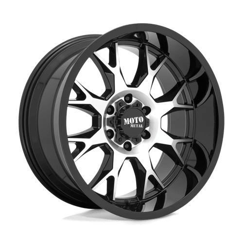 Moto Metal MO806 Gloss Black Machined 20x10 - 18 6x135mm 87.1mm - Wheels - Moto Metal