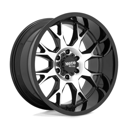 Moto Metal MO806 Gloss Black Machined 20x10 - 18 6x135mm 87.1mm - Wheels - Moto Metal