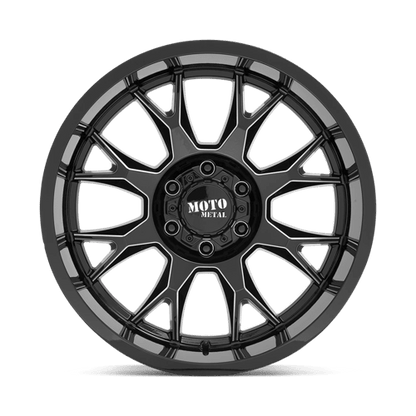 Moto Metal MO806 Gloss Black Milled 20x10 - 18 5x127mm 71.5mm - Wheels - Moto Metal