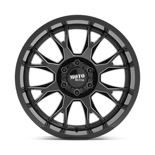 Moto Metal MO806 Gloss Black Milled 20x10 - 18 6x135mm 87.1mm - Wheels - Moto Metal