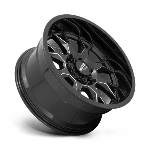 Moto Metal MO806 Gloss Black Milled 20x10 - 18 8x180mm 124.2mm - Wheels - Moto Metal