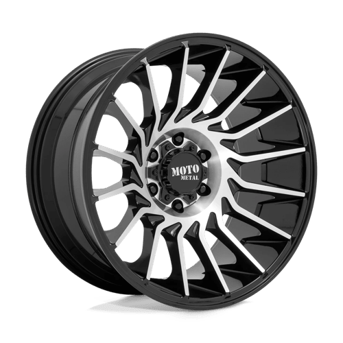 Moto Metal MO807 Gloss Black Machined 20x10 - 18 5x127mm 71.5mm - Wheels - Moto Metal