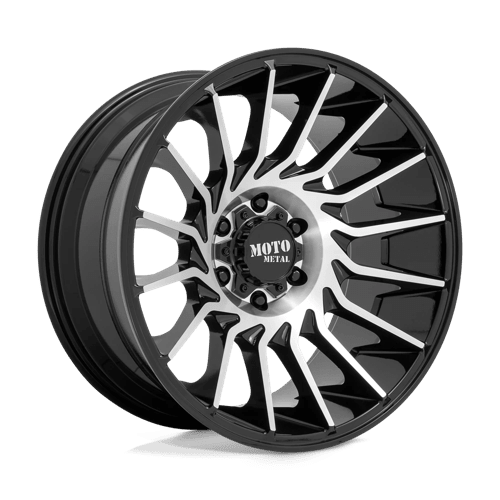 Moto Metal MO807 Gloss Black Machined 20x10 - 18 6x139.7mm 106.1mm - Wheels - Moto Metal
