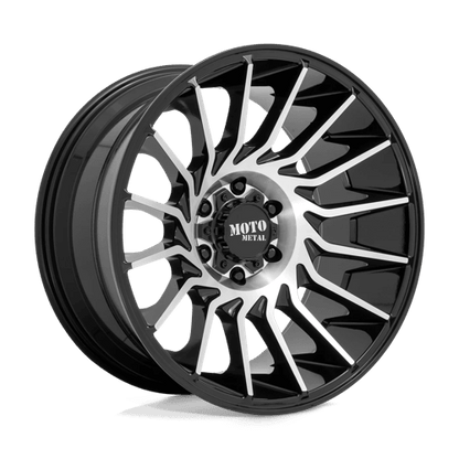 Moto Metal MO807 Gloss Black Machined 20x10 - 18 6x139.7mm 106.1mm - Wheels - Moto Metal