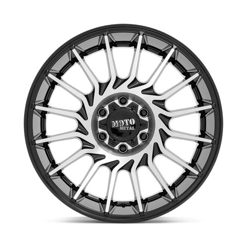 Moto Metal MO807 Gloss Black Machined 20x10 - 18 6x139.7mm 106.1mm - Wheels - Moto Metal