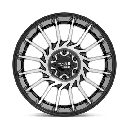 Moto Metal MO807 Gloss Black Machined 20x10 - 18 6x139.7mm 106.1mm - Wheels - Moto Metal