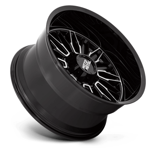 Moto Metal MO809 STINGER Gloss Black Machined 20x9 +18 Custom 78.1mm - Wheels - Moto Metal